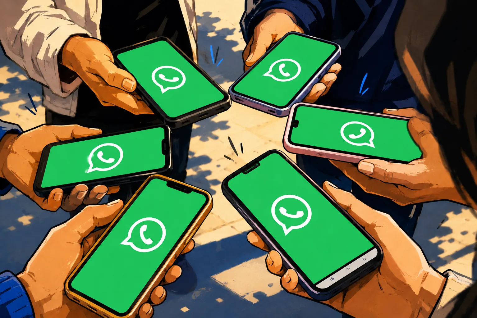Anytimers bijhouden in WhatsApp werkt niet door gebrek aan versiebeheer